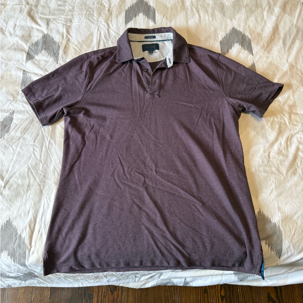 Classic Purple Polo Shirt for Men